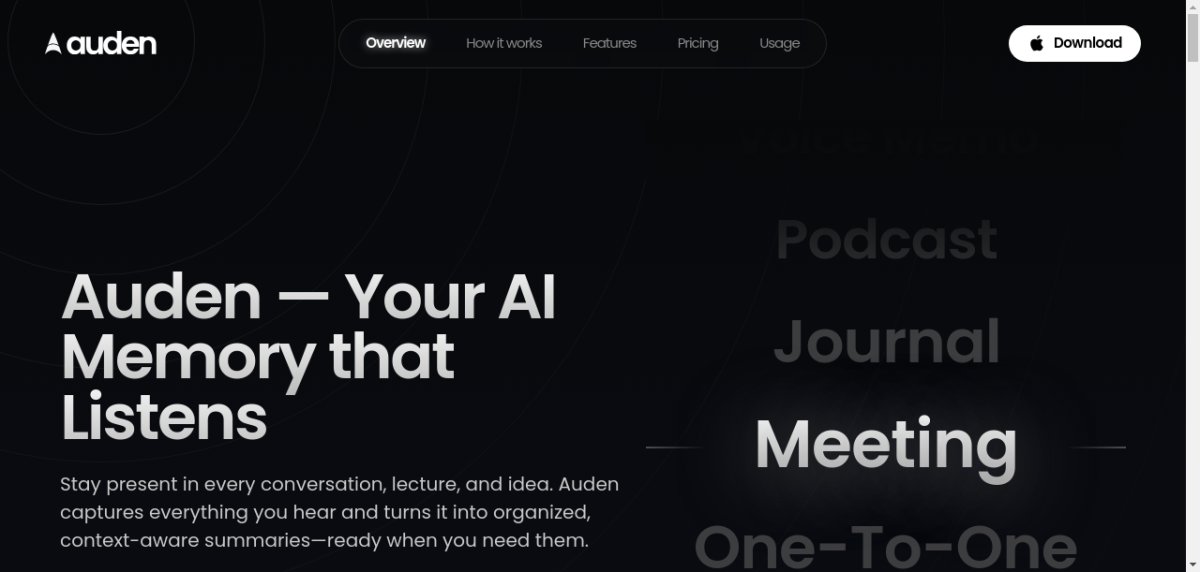 Auden Review - AI Tool Features and Tips